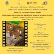 Aperture Giornate Europee del Patrimonio 2025 – Sabato 27 e domenica 28 Settembre